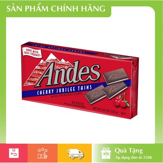 [HÀNG CHÍNH HÃNG] Kẹo Socola Andes Vị Cherry Anh Đào