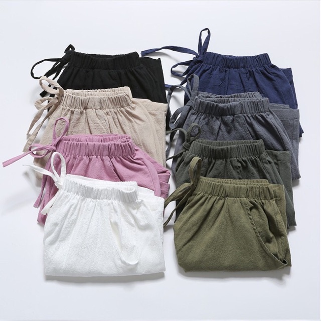 Quần short, quần đùi nữ ❤️ chất đũi Thái , có bigsize 40-80kg ❤️ | BigBuy360 - bigbuy360.vn