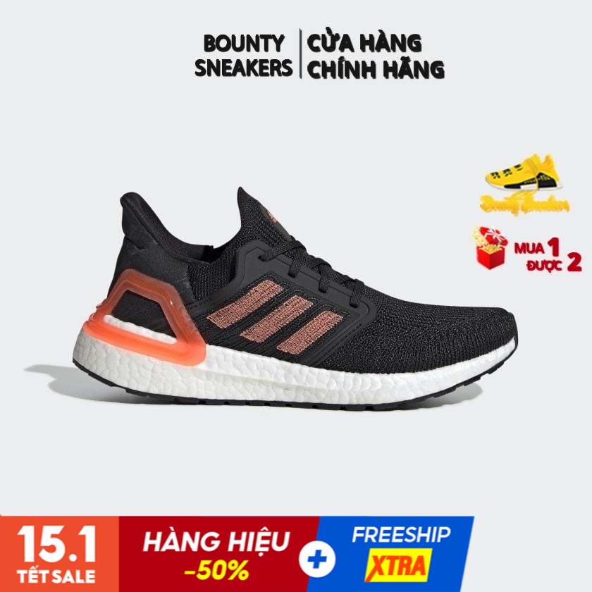 Giày Ultra Boost 20 “Core Black/Solar” EG0717 - Hàng Chính Hãng - Bounty Sneakers