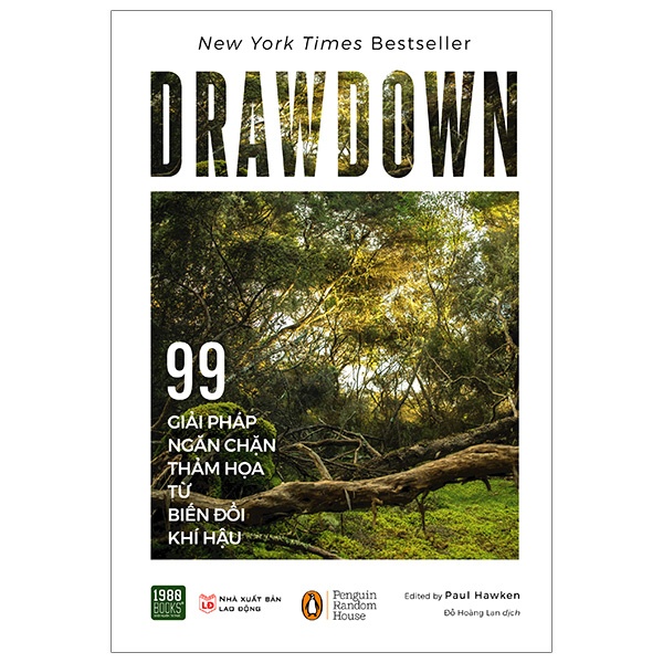 Sách - DrawDown - 99 Giải Pháp Ngăn Chặn Thảm Họa Từ Biến Đổi Khí Hậu  + tặng bookmark