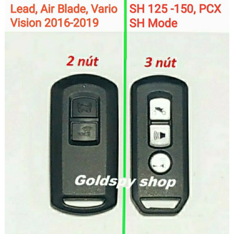 Bao Da Chìa Khóa Smartkey Honda SH, SH MODE, PCX, LEAD, AIR BLADE, VISION... - Bao bọc chìa khóa Honda SMARTKEY Honda