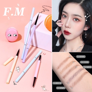 (Hàng Mới Về) Bút Chì Kẻ Lông Mày Siêu Mịn Tự Nhiên Chống Nước Lâu Trôi F.M