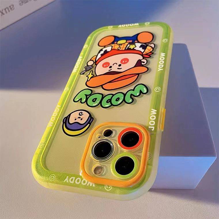 Ốp điện thoại R2fA in hoạt hình thương hiệu Mỹ thích hợp cho Apple 13 Iphone12pro 11promax XR 7/8