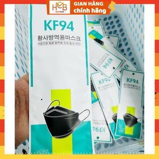 Khẩu Trang Hàn Quốc KF94 Chống Bụi Mịn - Gói Lẻ Bao Riêng 1 Cái