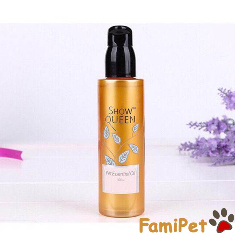 Tinh Dầu Dưỡng Lông, Mượt Lông Pet Essential Oil Show Queen 100ml