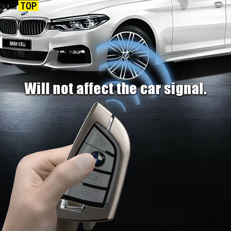 Vỏ Bọc Chìa Khóa Bằng Hợp Kim Kẽm Cho BMW X1 X3 X4 X5 F15 X6 F16 G30 7 Series G11 F48 F39 520 525 G20 118i 218i 320i