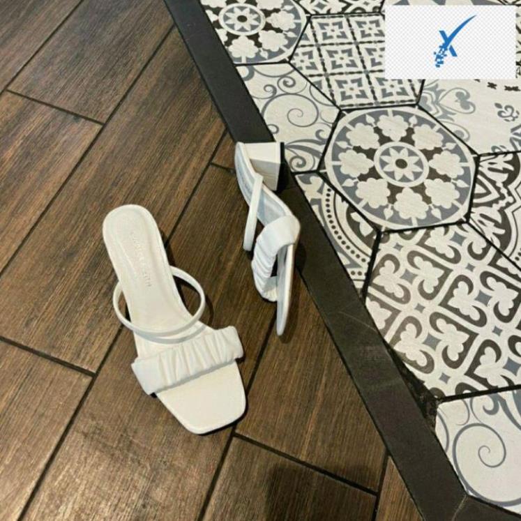 🖐️ (có sẵn) dép guốc sandal cao gót size lớn big size 40 41 42 43 44 đế vuông 3 cm 🖐️