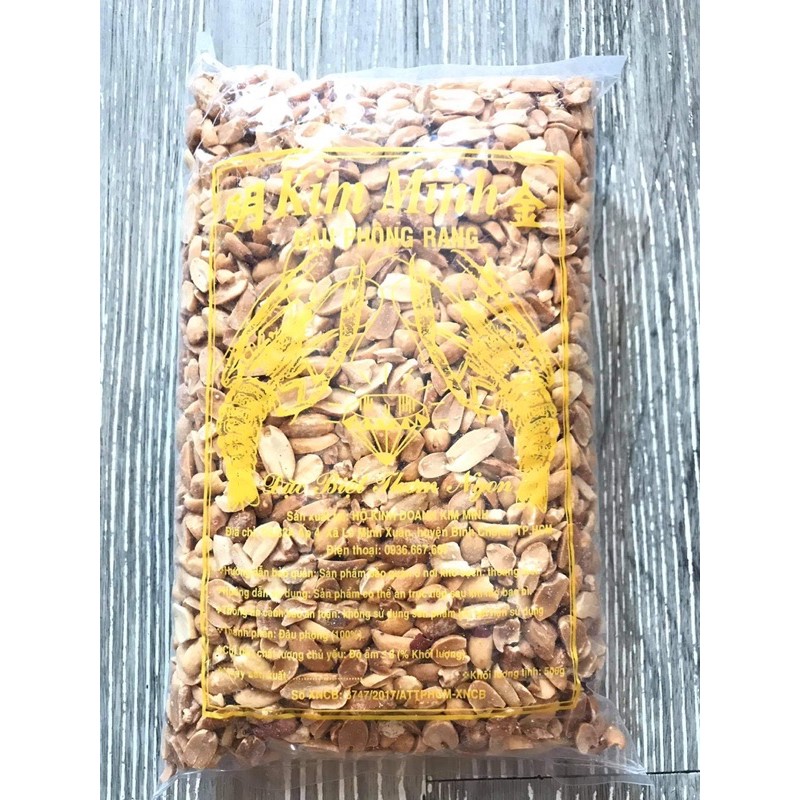 Đậu phộng (lạc) rang sẵn dùng làm nguyên liệu bánh tráng trộn - 500gr