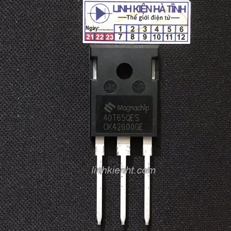 40T65QES Linh Kiện IGBT 40T65 máy hàn Magnachip loại tốt