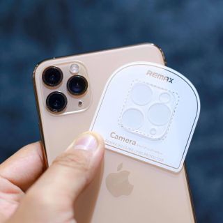 Miếng dán bảo vệ cụm camera Remax cho iphone 11/ 11 Pro/ 11 Pro Max Trong veo