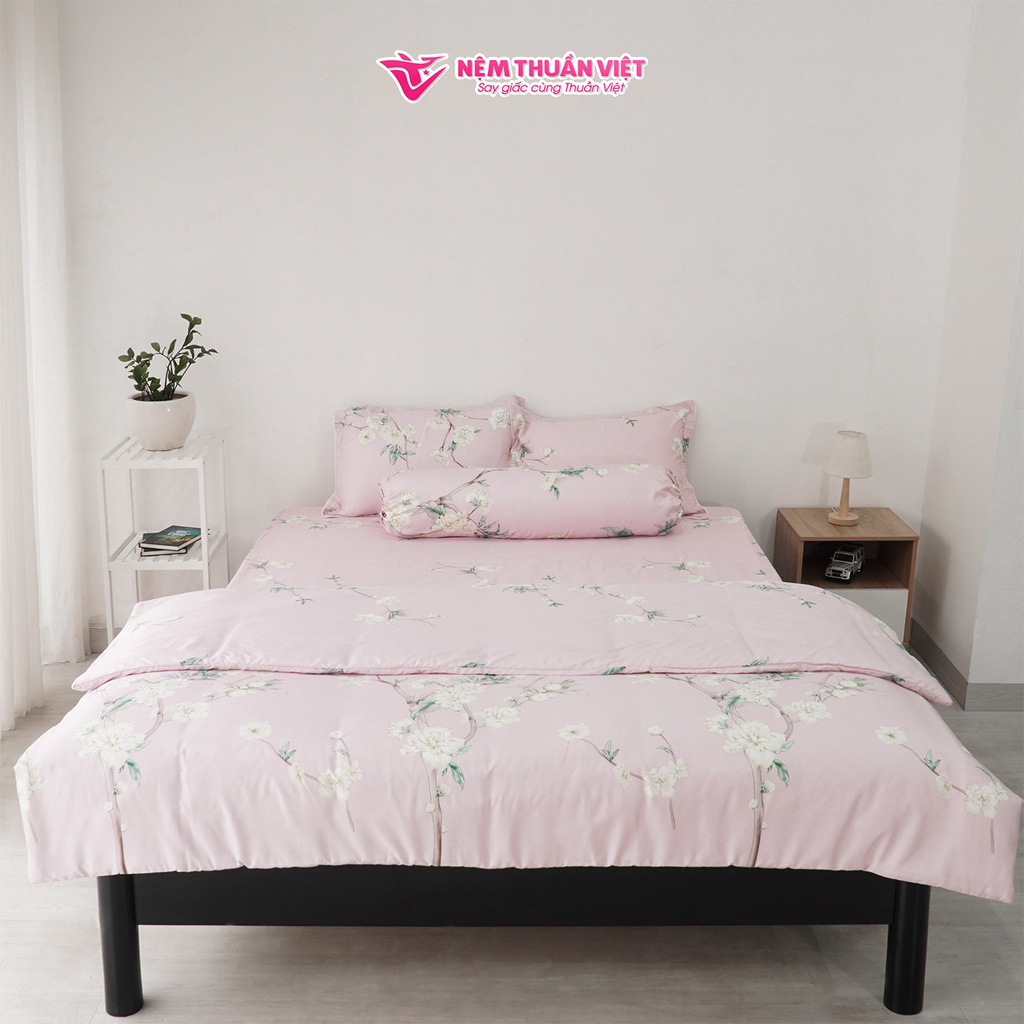Mền Tencel Thuần Việt Cao Cấp - Hồng TVM09 - Kích Thước 180x200