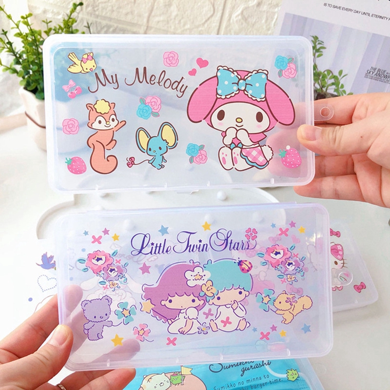Hộp Đựng Khẩu Trang Chống Bụi Hình Snoopy Cinnamoshiboushi
