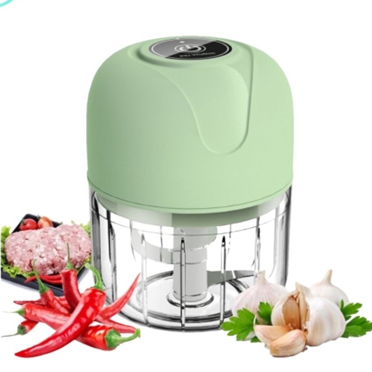 Máy Xay Đa Năng, Máy Xay Tỏi Ớt Mini Cầm Tay Sạc Pin Nhỏ Gọn Dung Tích 250ml No.100193