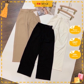 Quần đũi 313 FM Style dáng suông lưng chun sau thoáng mát phù hợp đi làm đi học dễ phối đồ  I Fm Style Online  220315504