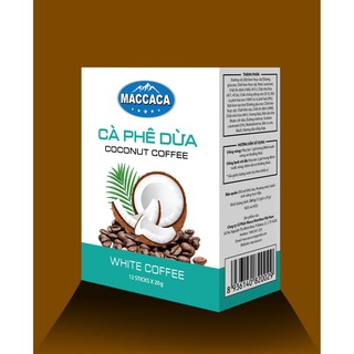 Cà Phê Dừa MACCACA cao cấp và lại độc lạ CPD01