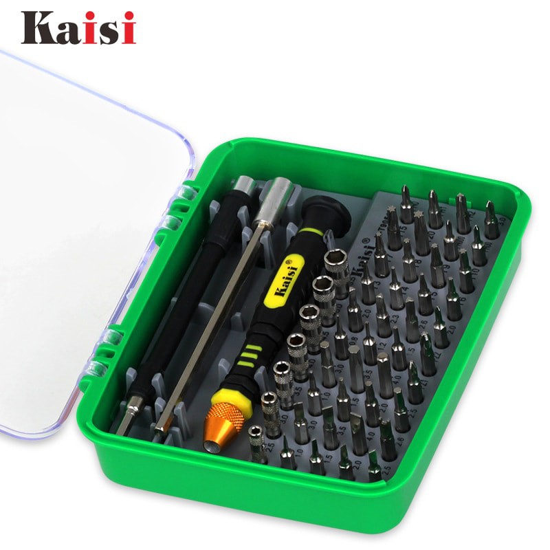 Bộ tua vít đa năng 51 chi tiết Kaisi KT9051 hỗ trợ sửa chữa lắp đặt máy móc trong nhà tiện lợi