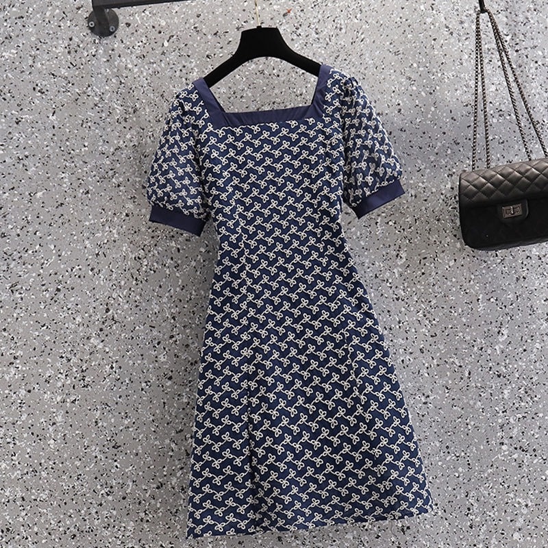 Đầm Mỏng In Họa Tiết Phong Cách Pháp Thời Trang Mùa Hè