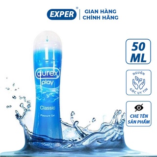 Gel bôi trơn DUREX PLAY CLASSIC, gel bôi trơn DUREX chính hãng 1 chai 50ml