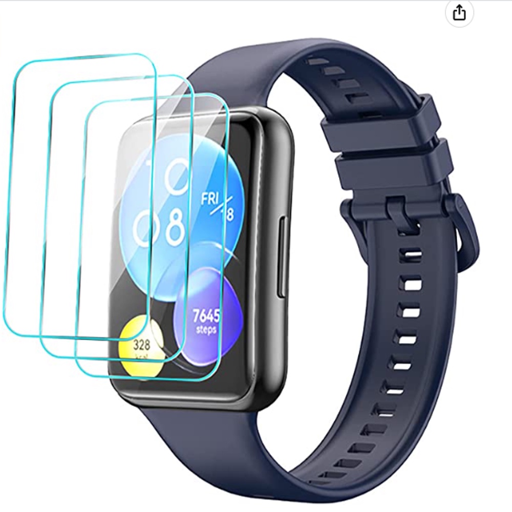 Set 3 Miếng Dán Hydrogel Mềm Bảo Vệ Màn Hình Cho Đồng Hồ Huawei Watch Fit 2 Hauwei Huawey Fit 2 Fit2 Kính