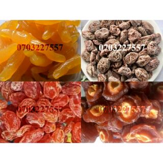 ( MIỄN SHIP Ở HCM) 1KG mix 4 vị Ô mai, xí muội ngon rẻ( Khoai dẻo/ xí muội thịt/ xí muội mơ hồng/ đào chẻ) mứt/ đà lạt0