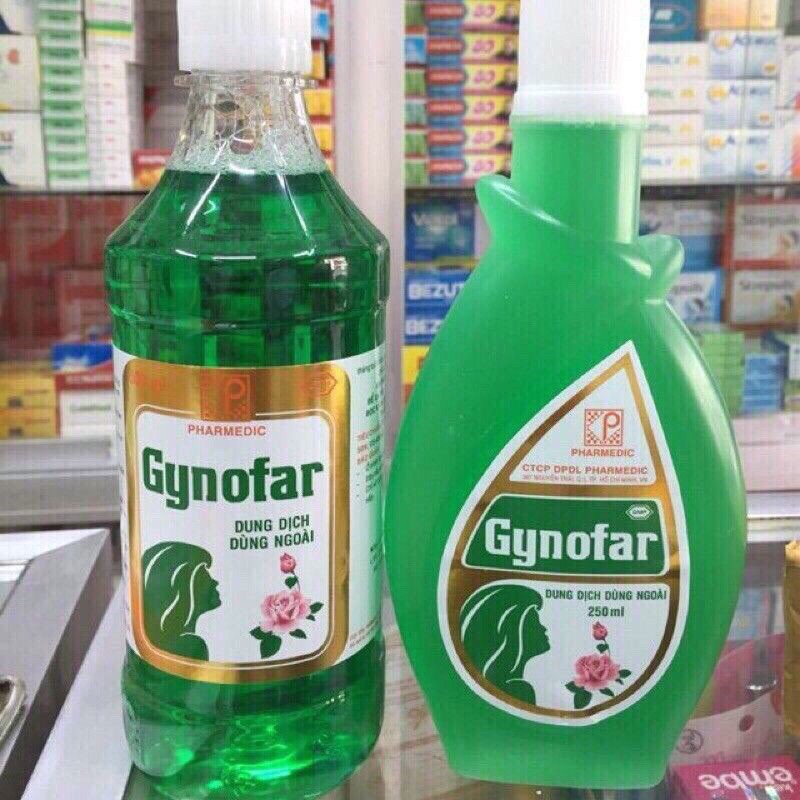 GYNOFAR viêm da mề đay mẩn ngứa ddvspn (500ml)