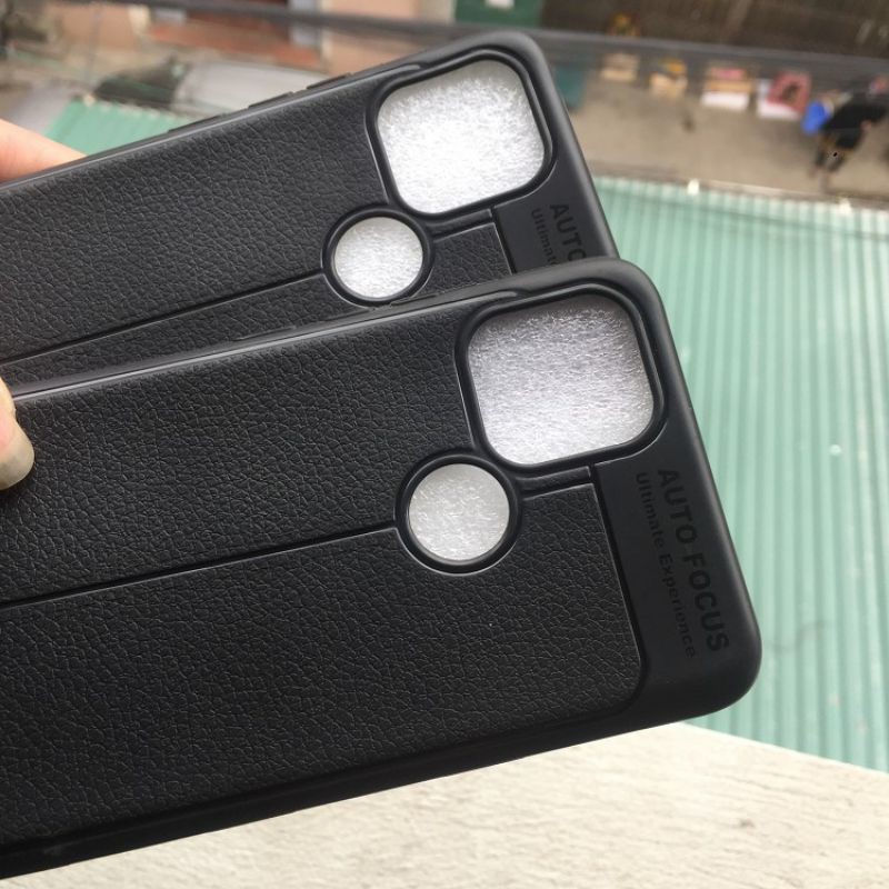 Ốp lưng Oppo A15 Vân da Auto Focus