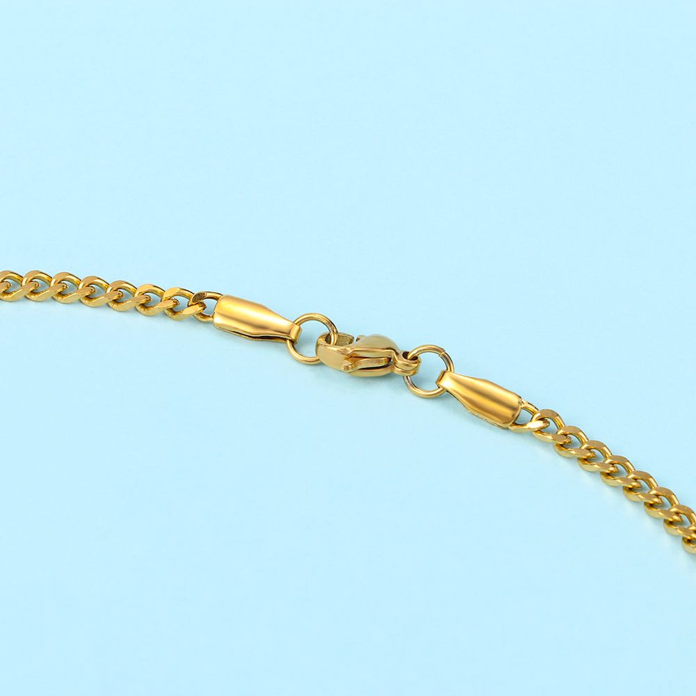Vòng cổ choker bằng thép không gỉ nhiều màu sắc phong cách hip hop dành cho nam và nữ