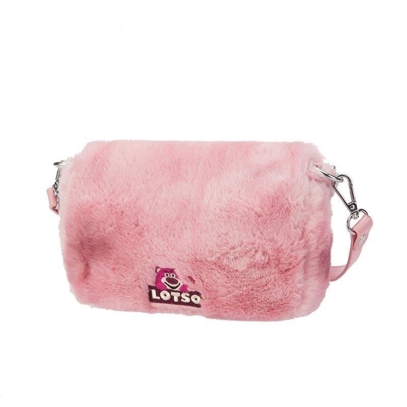 SẴN Túi xách lông Lotso Disney