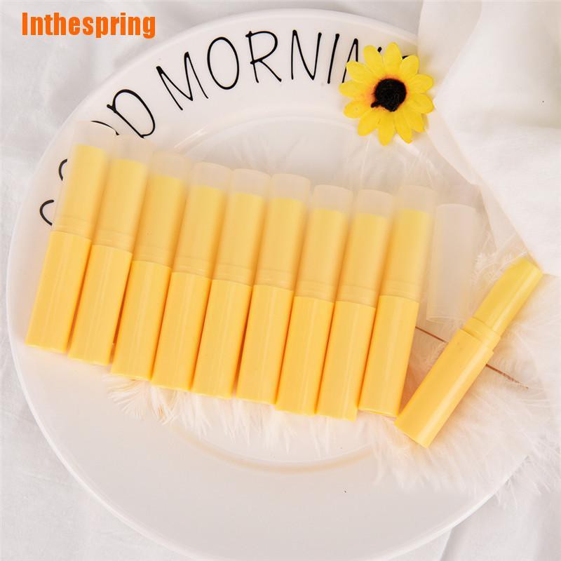 Set 10 Ống Son Rỗng Bằng Nhựa Dùng Để Đựng Son Môi