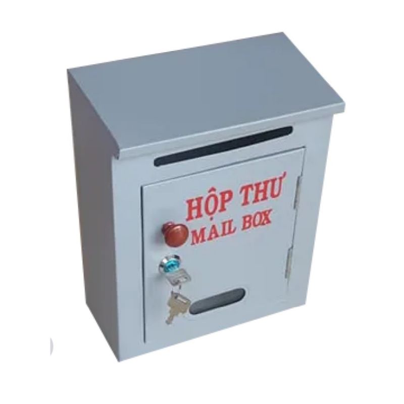 Hộp thư góp ý màu xám nhạt (22cmx10cmx28m)