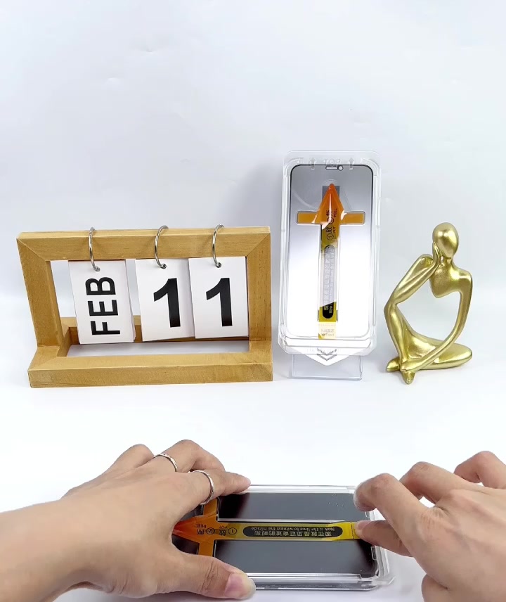 Kính cường lực chống nhìn trộm tự dán lọc bụi ESD