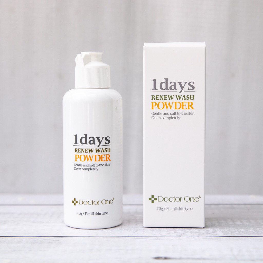 Bột Rửa Mặt Làm Sạch Da Điều Tiết Dầu Nhờn Renew Wash Powder DOCTOR ONE
