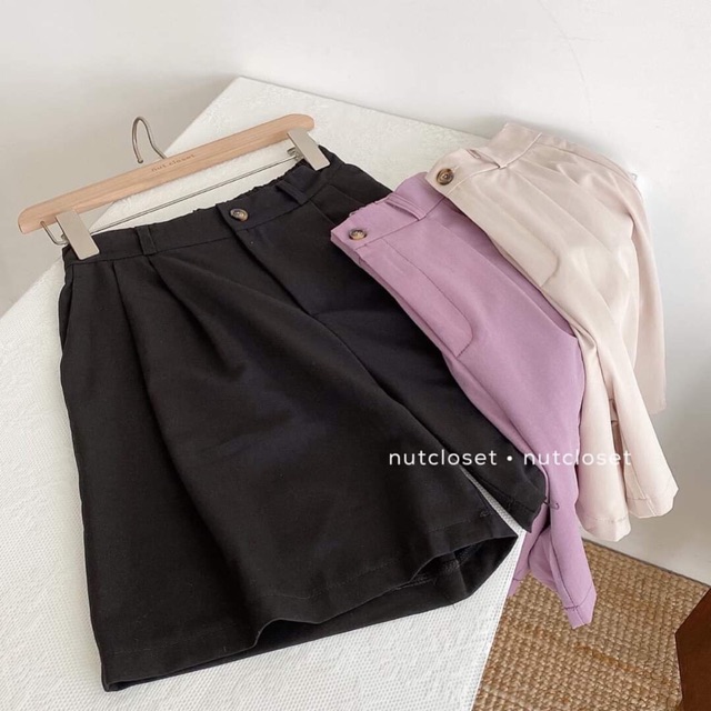 Quần Sooc, Quần Short Nữ Vải Xước X.0 Hàn, Chất Vải Thoáng Mát, Phong Cách Thời Trang Hàn Quốc