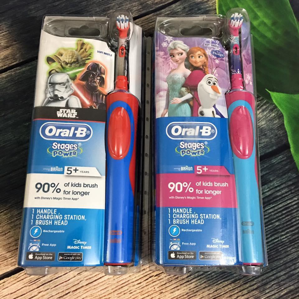 HOT! Máy đánh răng Oral B trẻ em Úc - Nhật HN