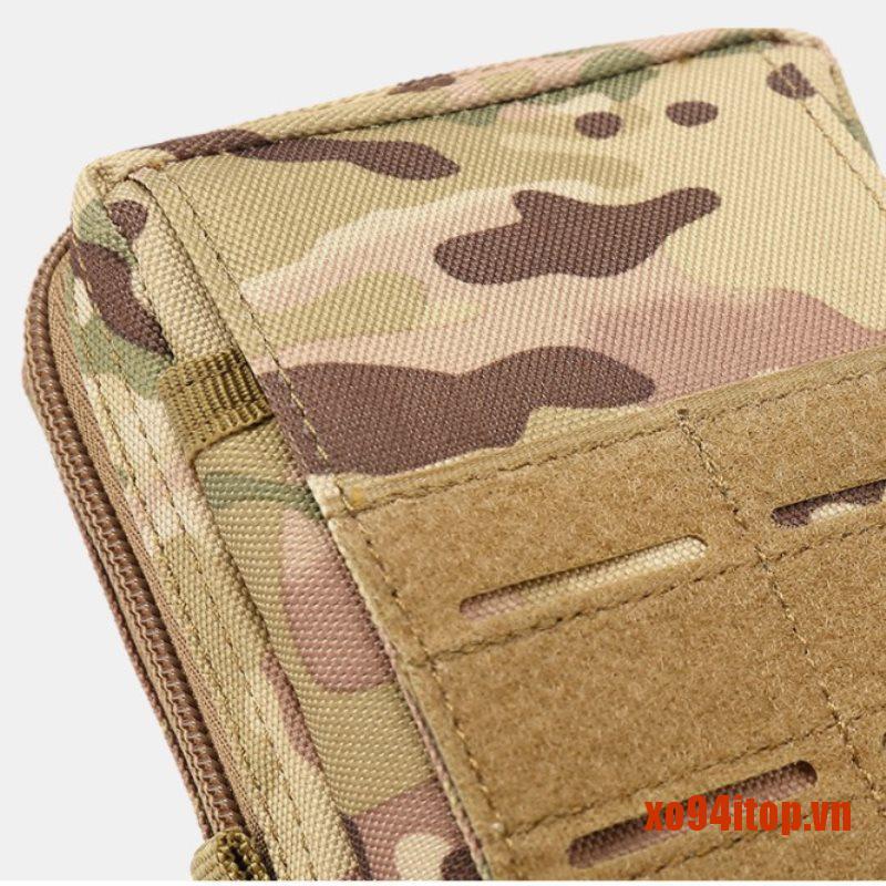 XOTOP Military Waist Bag Outdoor Men EDC Tool Bag Vest Pack Purse Mobile Phone