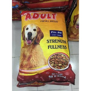 Hạt khô dành cho chó trưởng thành pro-dog adult bao 20kg