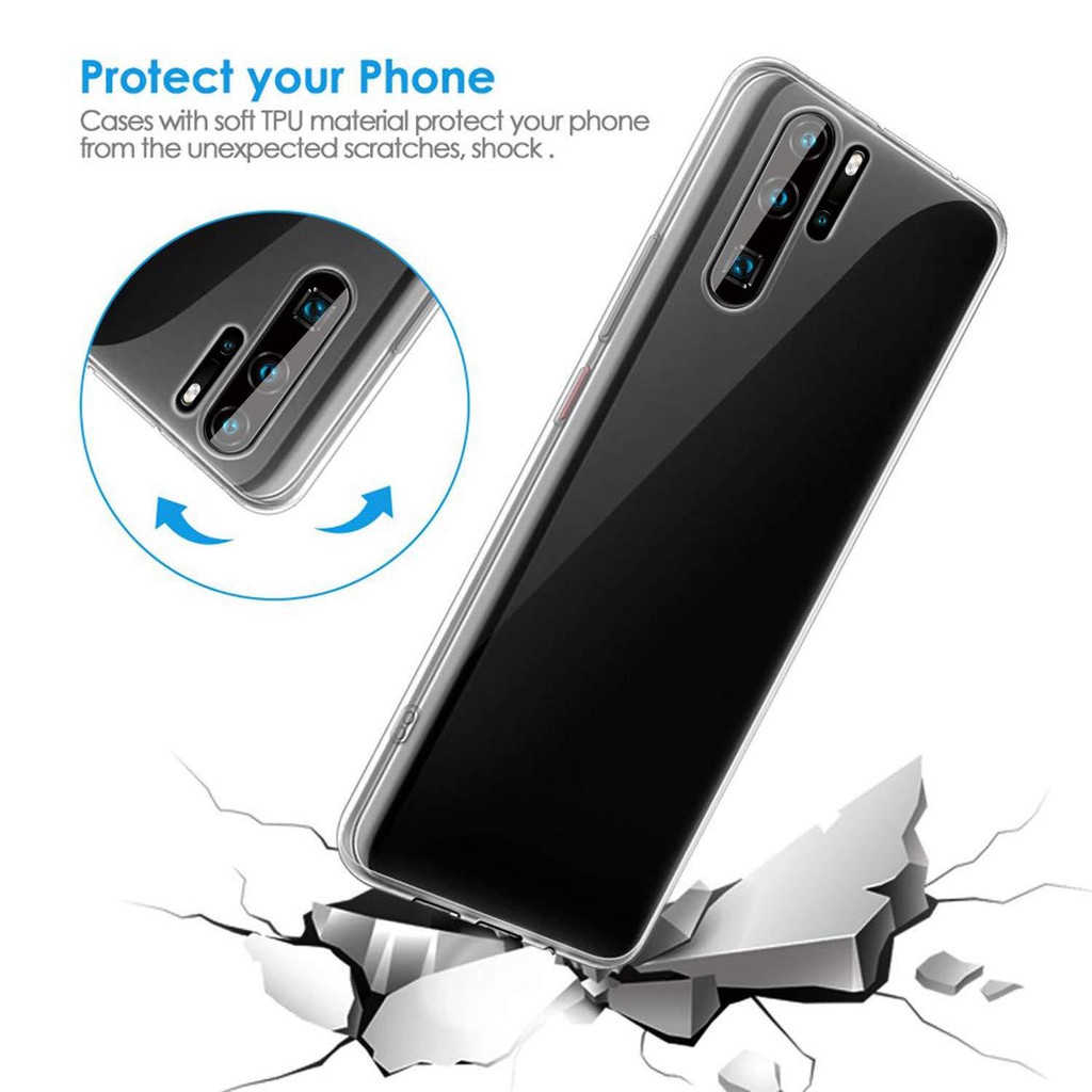 Ốp Điện Thoại Silicon Cho Huawei P40 P40Pro + P30 P30 Pro P20 Mate 40 40Pro + Mate 30 30Pro Mate 20 Pro Nova 5t Y6 Pro 2018