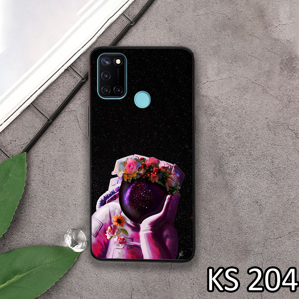 [HOT] Ốp lưng  Realme C11-2020/Realme C11-2021/Realme C12/Realme C15/Realme C17 in hình Phi hành gia siêu dễ thương