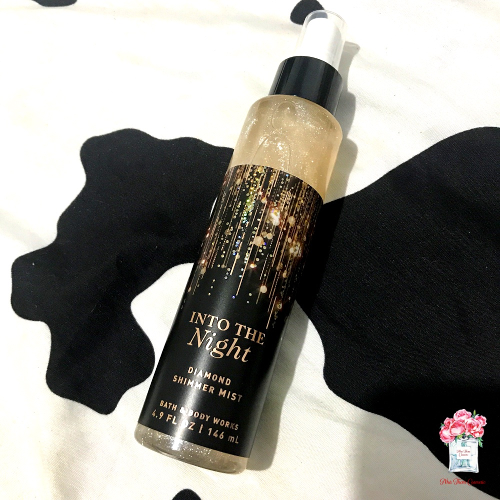 Xịt Toàn Thân Bath & Body Works Into The Night Diamond Shimmer Mist Hương Thơm Nữ Tính Ngọt Ngào 146ml