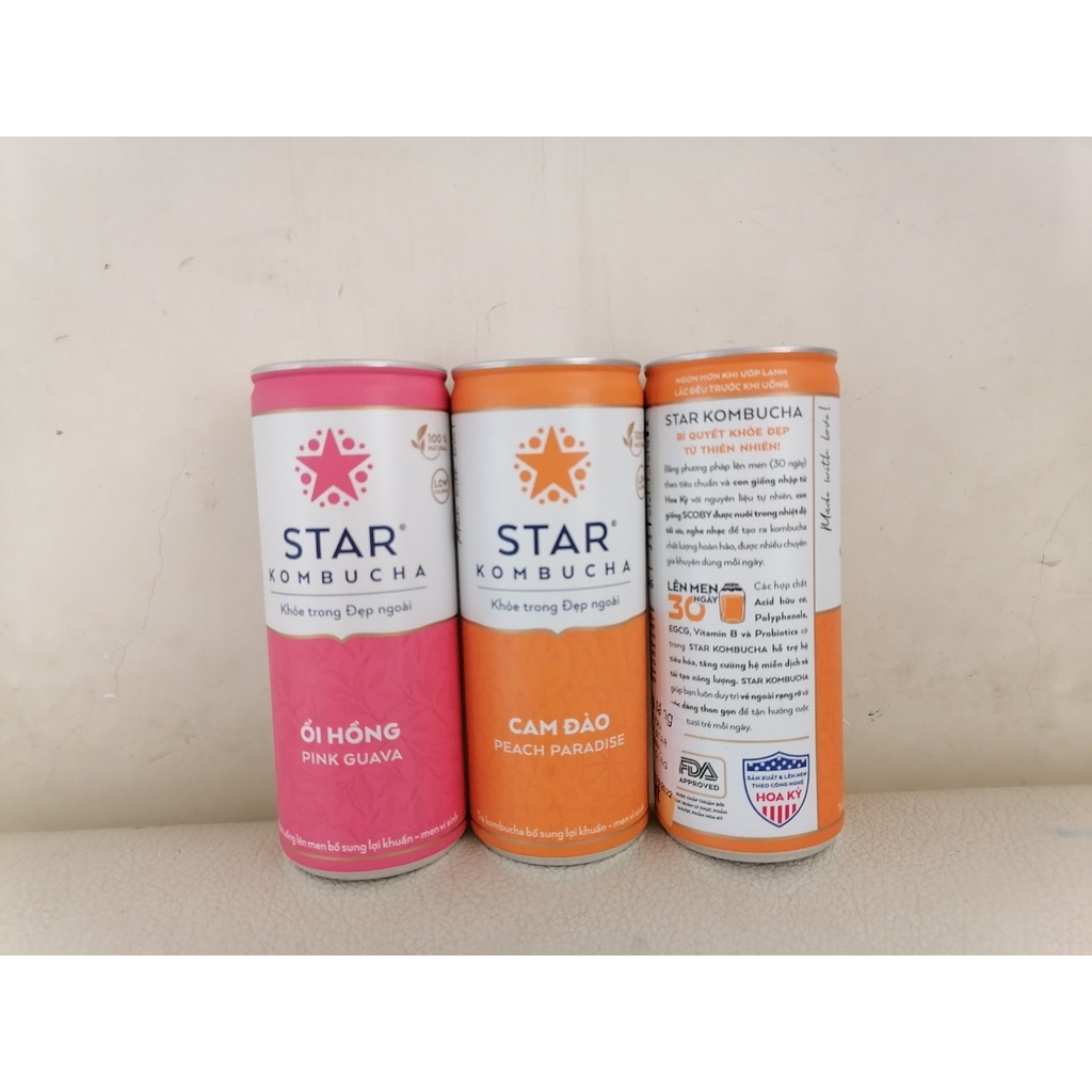 Trà Star Kombucha thức uống lên men tự nhiên