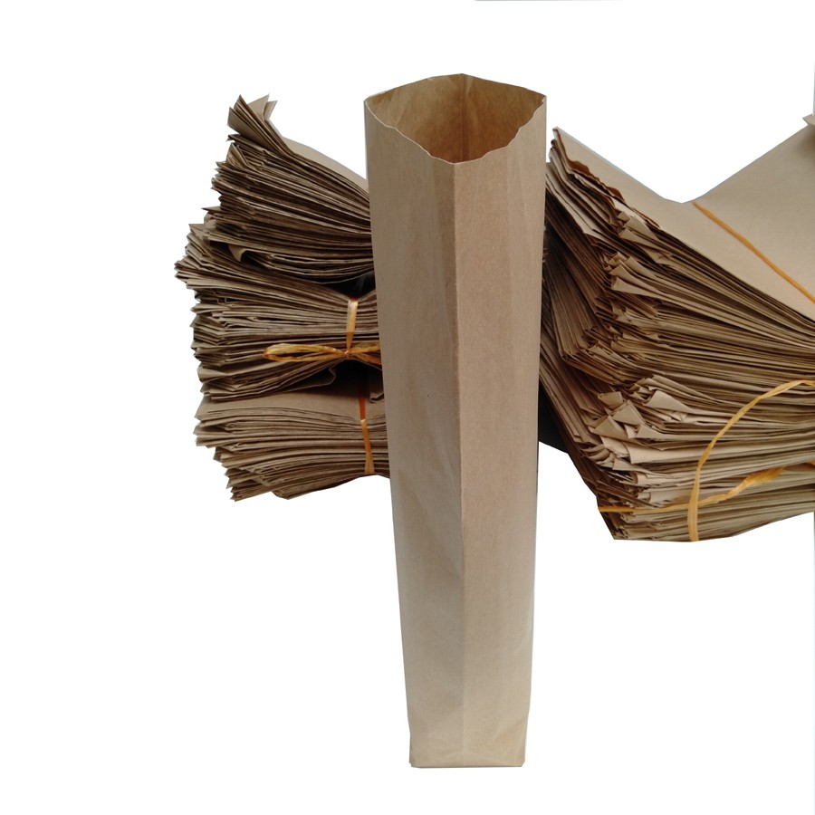 100 Túi giấy Kraft ( túi giấy xi măng ) đựng bánh gói hàng