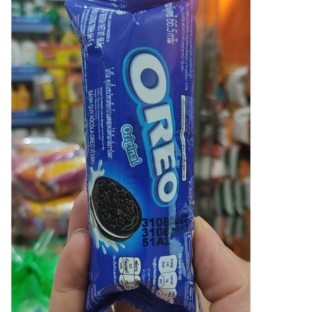 Bánh Oreo thỏi ngắn 66.5g