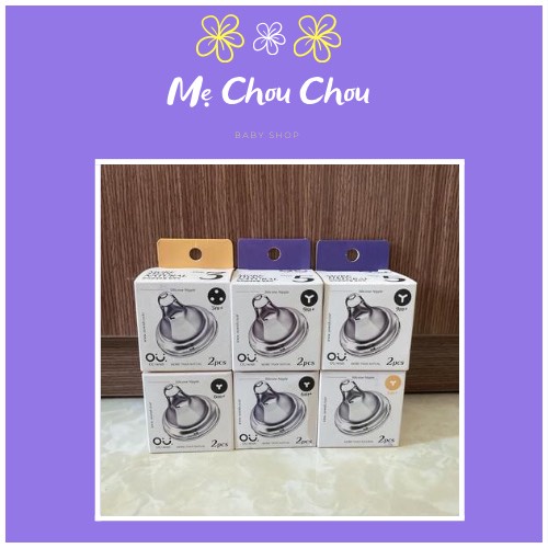 Núm Ti OU Wish Nội Địa Hàn Quốc - Núm Ti Mềm Nhất Thế Giới