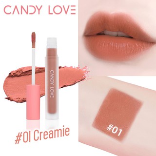 SON KEM NHUNG LÌ CANDY LOVE SỐ #01_CREAMIE CAM NUDE