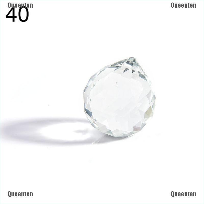 Quả cầu pha lê thủy tinh 20/30/40mm dùng cho trang trí đèn chùm