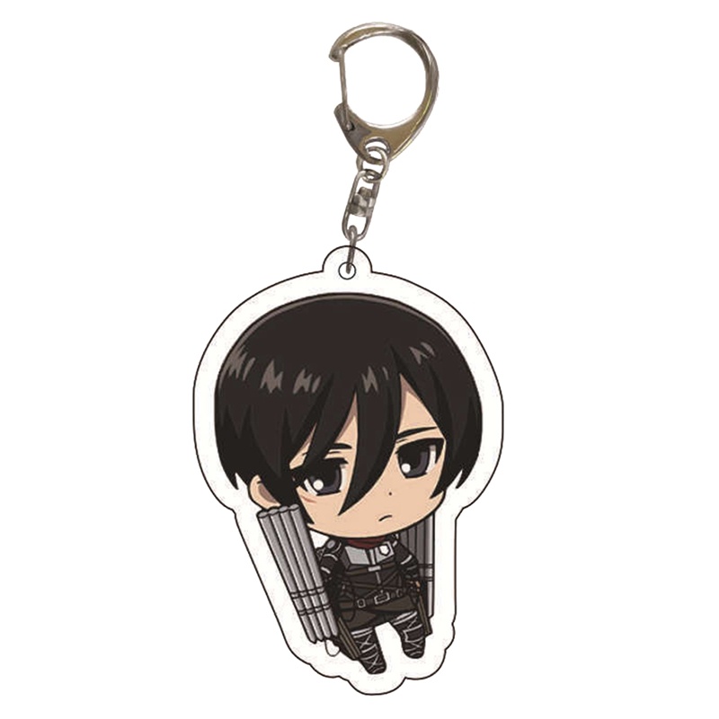 Tmdbyx Móc Khóa Acrylic Hình Attack On Titan