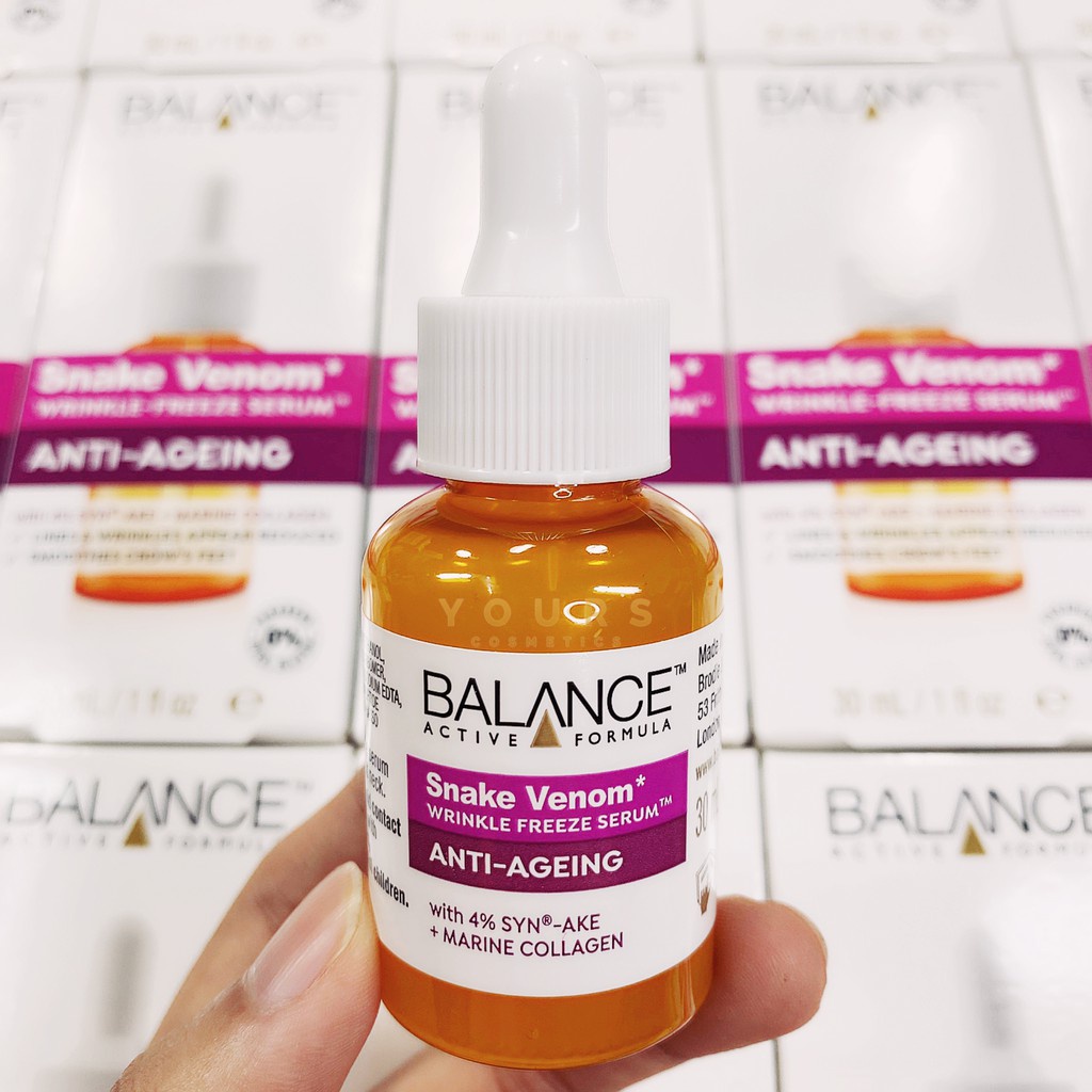 [ HÀNG UK] Serum nọc rắn Balance Snake Venom chống nhăn, lão hóa 30ml | BigBuy360 - bigbuy360.vn