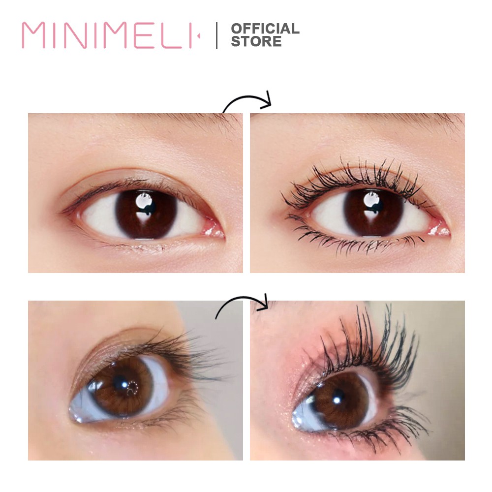 MINIMELI Mascara Chuốt Mi Lâu Trôi Chống Thấm Nước 30g