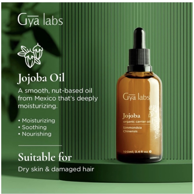 Tinh dầu jojoba hữu cơ Gya Labs USDA Organic Jojoba Oil 100ml USA