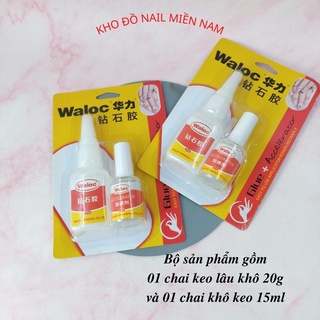 Keo Bê Tông Waloc Dán Móng Đính Đá Siêu Chắc